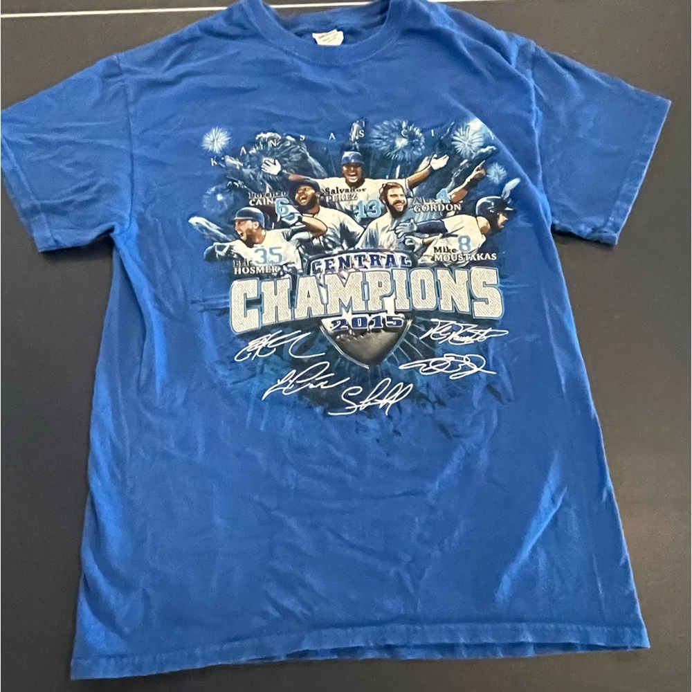 2015 KC Royals Central Champions t-shirt